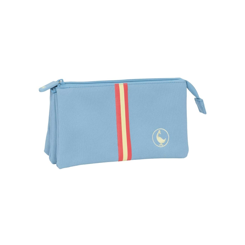 Trousse Safta El Ganso Basics bleue 3 compartiments