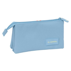Trousse Safta El Ganso Basics bleue 3 compartiments