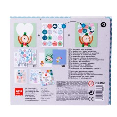 Apli Kids Set de Stickers Bateaux - 8 Feuilles Illustrées 200G