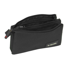 Trousse noire trois compartiments