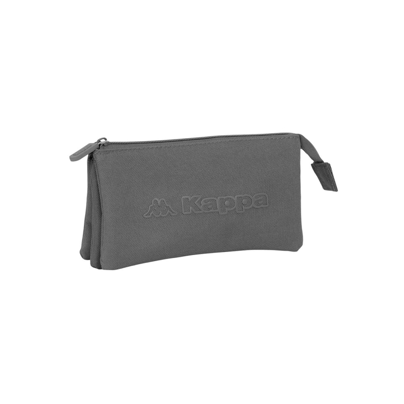 Trousse Kappa Basics 3 compartiments grise 0,6 L Trousse Kappa Basics 3 compartiments grise 0,6 L