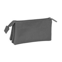 Trousse Kappa Basics 3 compartiments grise 0,6 L