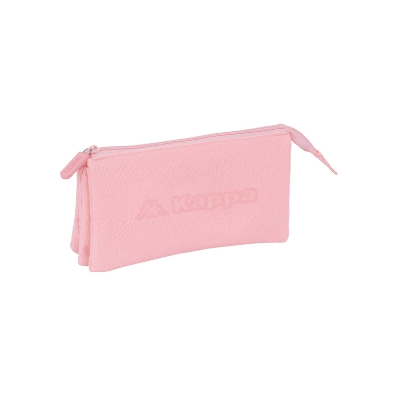 Trousse Kappa Basics 3 compartiments rose 0,6 L Trousse Kappa Basics 3 compartiments rose 0,6 L