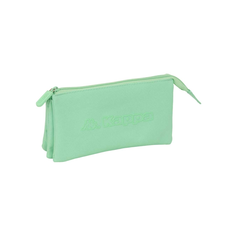 Trousse 3 compartiments Safta Kappa Basics menthe Trousse 3 compartiments Safta Kappa Basics menthe