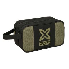 Trousse de toilette noire verte