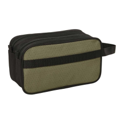 Trousse de toilette Munich West 5L noir vert 2 compartiments