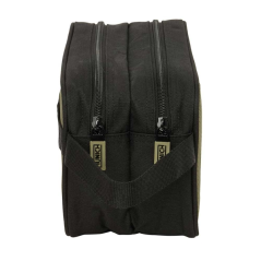 Trousse de toilette noire verte
