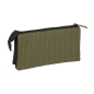 Trousse 3 compartiments Safta Munich West noir/vert Trousse 3 compartiments Safta Munich West noir/vert
