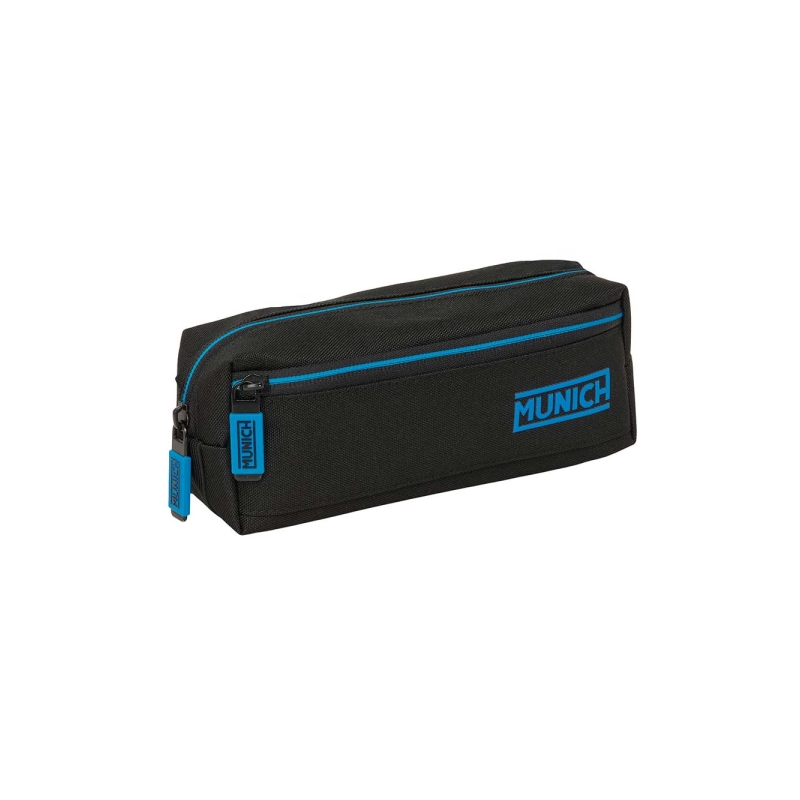 Trousse 3 compartiments Safta Munich Road noire
