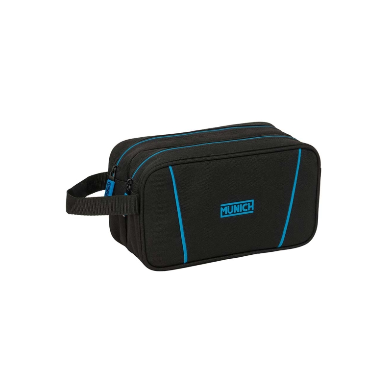 Trousse de toilette Munich Road 5L noire 2 compartiments Trousse de toilette Munich Road 5L noire 2 compartiments