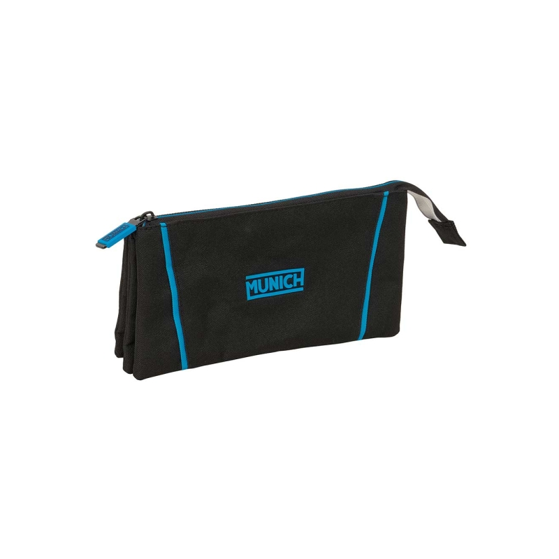 Trousse Munich Road 3 compartiments noire 0,6 L
