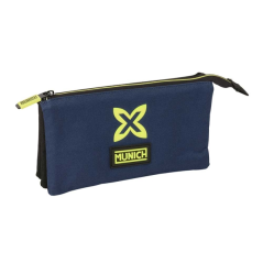 Trousse bleu marine 3 compartiments