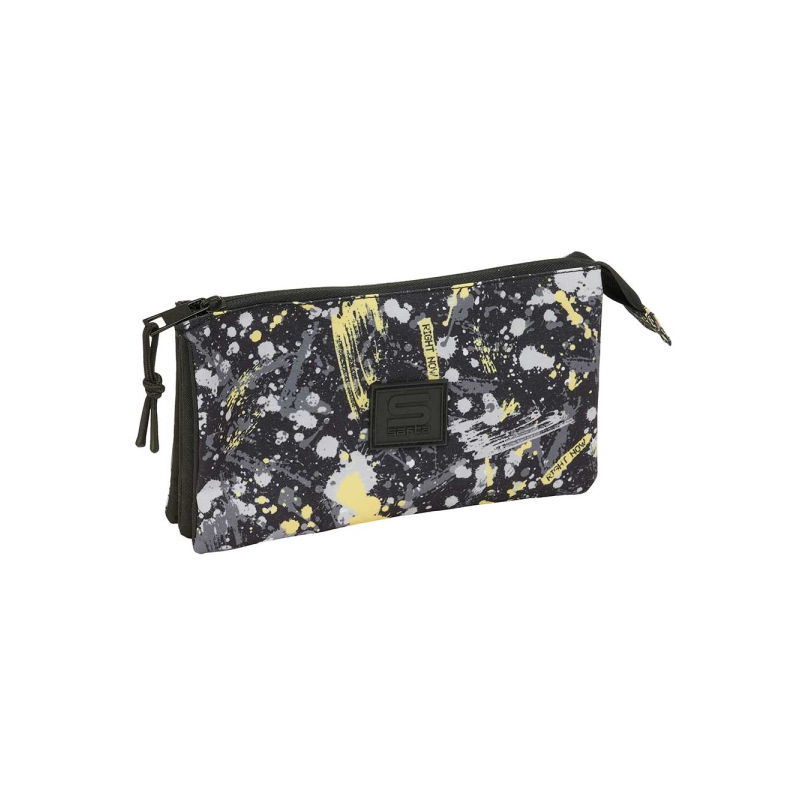 Trousse 3 compartiments Graffiti Splash multicolore 0,6L Trousse 3 compartiments Graffiti Splash multicolore 0,6L