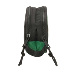 Trousse scolaire noir vert