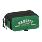 Trousse universitaire 3 compartiments Blackfit8 noir/vert Trousse universitaire 3 compartiments Blackfit8 noir/vert