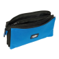 Trousse Blackfit8 Underground 3 compartiments noir bleu