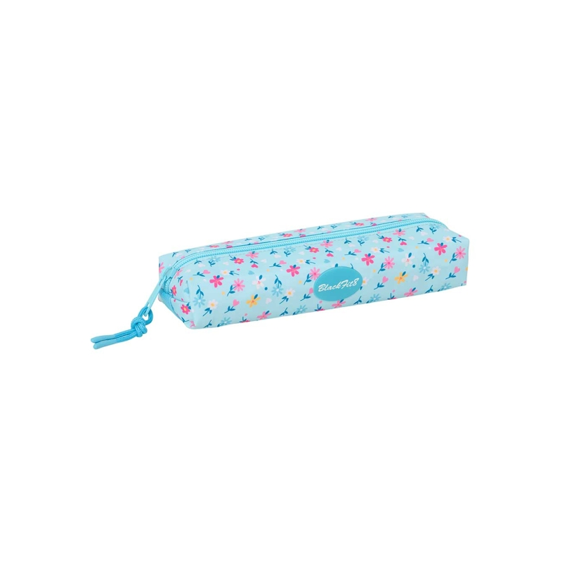 Trousse rectangulaire Blackfit8 bleu clair 22x4x7 cm