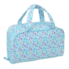 Trousse rectangulaire Blackfit8 Petalos bleu clair