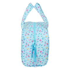 Trousse rectangulaire bleu clair