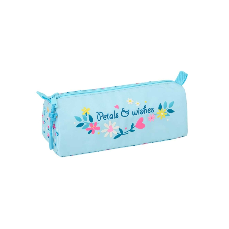 Trousse Blackfit8 Petalos 1 compartiment bleu clair Trousse Blackfit8 Petalos 1 compartiment bleu clair
