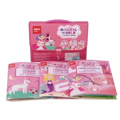 ✅ Apli Display Cahiers d'Activités de 6 Unités - 2 Thèmes : le Monde Magique et les Pirates - 3 Livres avec F en stock