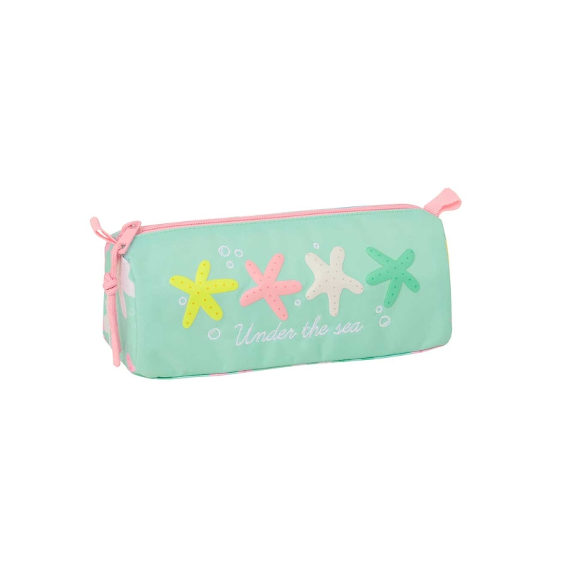 Trousse zippée Estrellas verte 21x8x7 cm Trousse zippée Estrellas verte 21x8x7 cm