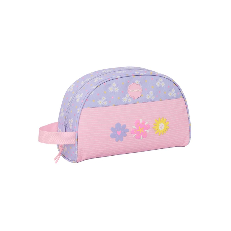 Trousse de toilette Safta rose pastel 5L 28x10 cm Trousse de toilette Safta rose pastel 5L 28x10 cm