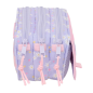 Trousse 3 compartiments Safta rose pastel Trousse 3 compartiments Safta rose pastel