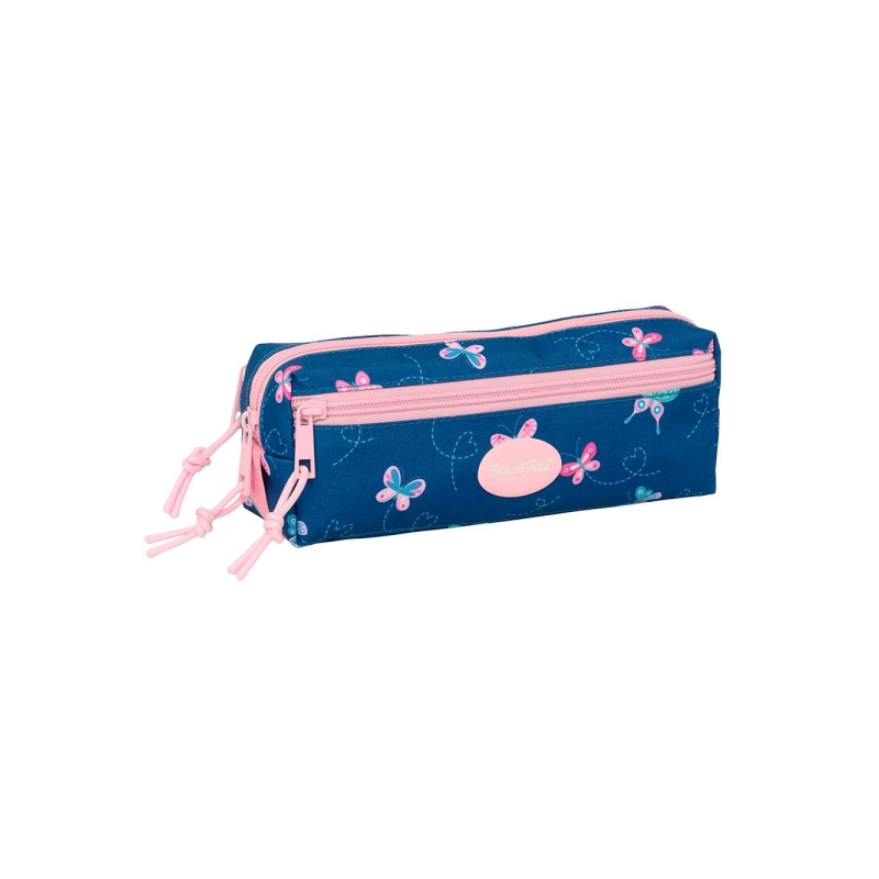 Trousse 3 compartiments Blackfit8 bleu marine Trousse 3 compartiments Blackfit8 bleu marine