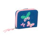 Porte-monnaie Blackfit8 Papillons bleu marine