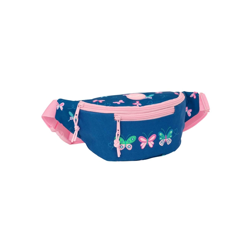 Sac banane Blackfit8 Papillons bleu marine 2,49 L Sac banane Blackfit8 Papillons bleu marine 2,49 L