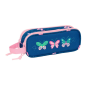 Trousse 2 compartiments Blackfit8 papillon bleu marine