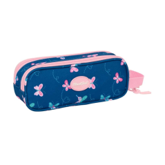 Trousse 2 compartiments Blackfit8 papillon bleu marine
