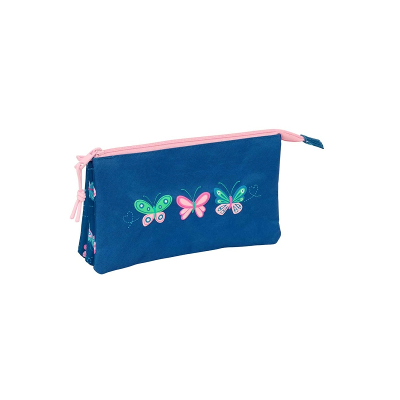 Trousse 3 compartiments Blackfit8 bleu marine 0,60 L