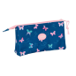 Trousse 3 compartiments Blackfit8 bleu marine 0,60 L