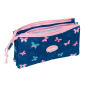 Trousse 3 compartiments Blackfit8 bleu marine 0,60 L