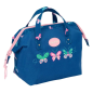 Trousse de toilette Blackfit8 papillons bleu marine