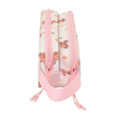 Trousse deux compartiments capibara rose