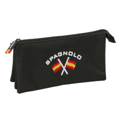 Trousse noire trois compartiments