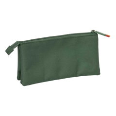 Trousse 3 compartiments Safta Spagnolo vert foncé