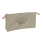 Trousse 3 compartiments Safta Spagnolo brun clair