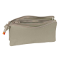 Trousse 3 compartiments Safta Spagnolo brun clair