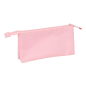Trousse 3 compartiments Safta Spagnolo rose Trousse 3 compartiments Safta Spagnolo rose