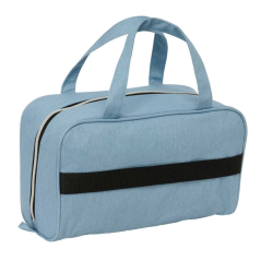 Trousse compartiments K-Pop Demon Hunters bleu clair Safta