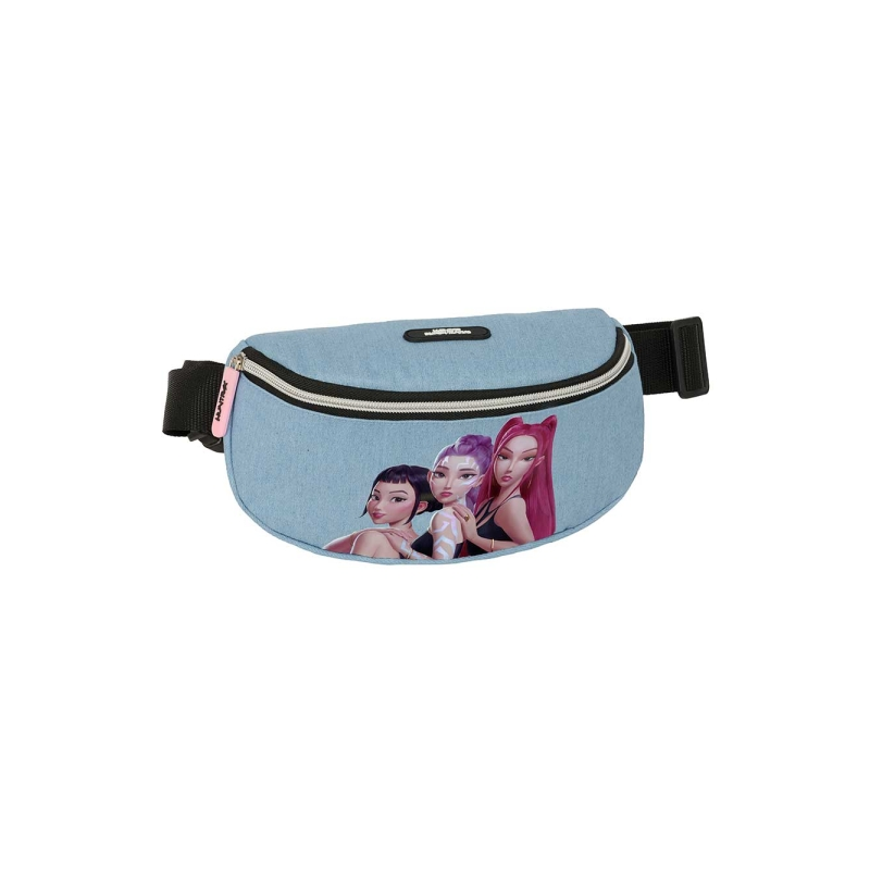 Sac banane K-Pop Demon Hunters bleu clair Sac banane K-Pop Demon Hunters bleu clair