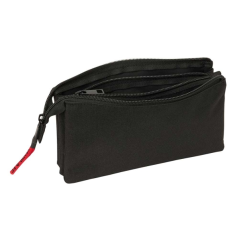 Trousse noire trois compartiments