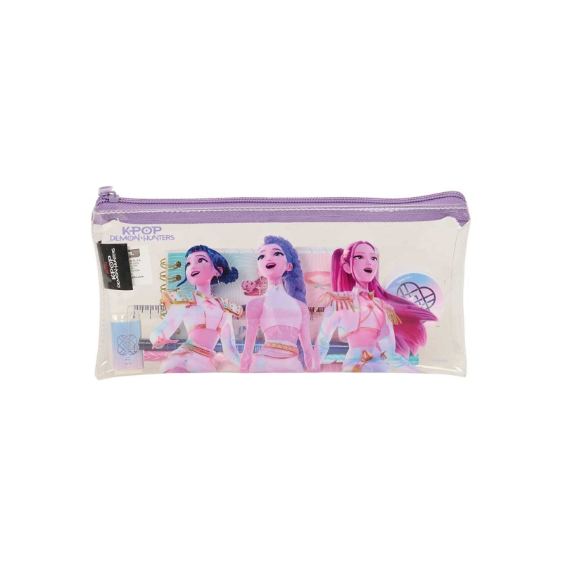 Trousse transparente K-Pop Demon Hunters Safta Trousse transparente K-Pop Demon Hunters Safta