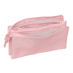Trousse rose trois compartiments