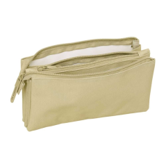 Trousse trois compartiments sable