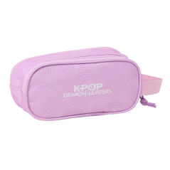 Trousse 2 compartiments K-Pop Demon Hunters lavande Safta